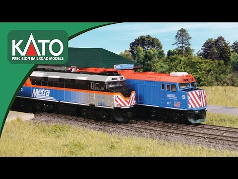 Chicago METRA Locomotive N-Scale Collection (KATO USA Product Showcase)