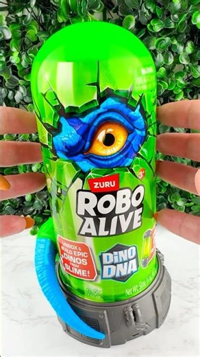 ZURU Robo Alive Dino DNA Light Up Mystery Dinosaur Opening Satisfying Video ASMR! 🦖 #shorts #asmr