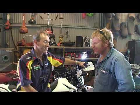 Vince strang DR 650 build