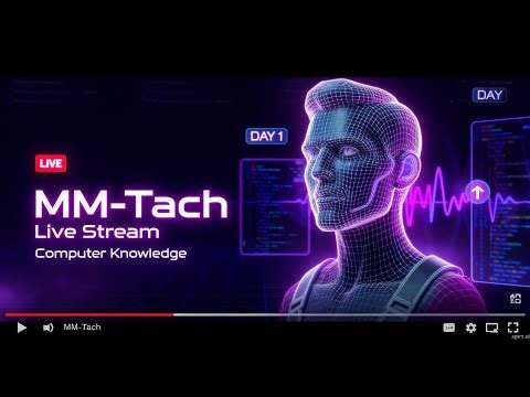 first day MM-Tach live stream for computer knowledge