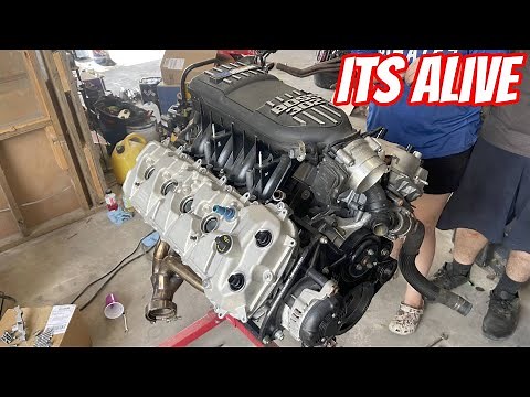 Building the Ultimate Stock Motor Coyote Gen 3-2-1 Build First Start