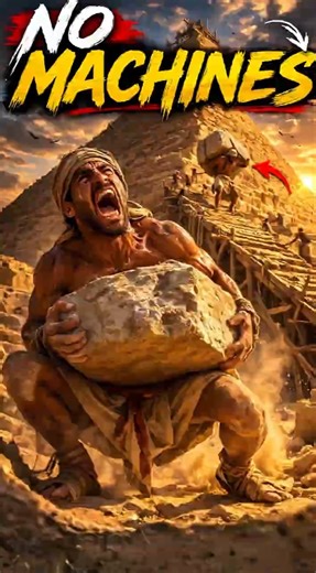 The Secret Behind Building the Pyramids #history #historicalmyths #facts