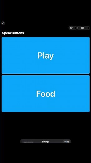 How to create giant talking buttons using SpeakButtons for iPad