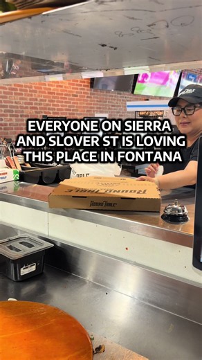 EVERYONE IN FONTANA IS TALKING ABOUT THIS PIZZA SPOT 🍕🔥 Fresh pizza, crispy wings, garlic twists, and $1 beers every day. If you haven’t been to Round Table Pizza on Sierra & Slover yet… this is your sign. 👀 📍10515 Sierra Ave, Fontana, CA 92337 #fontana #fontanaca #inlandempire #ieeats #pizza