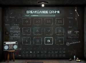 Breakdance Drums plugin with 80s drum kits by BeatSkillz