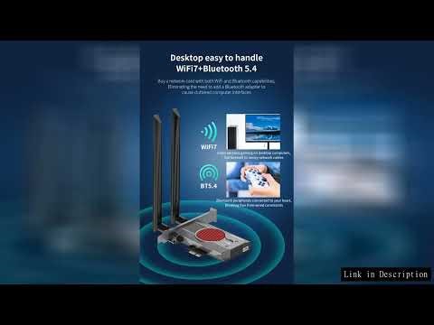 WiFi 6E AX210 PCIE WIFI Adapter 5374Mbps AX210NGW Wireless Bluetooth 5.3 Network Card 10dbi Antenna