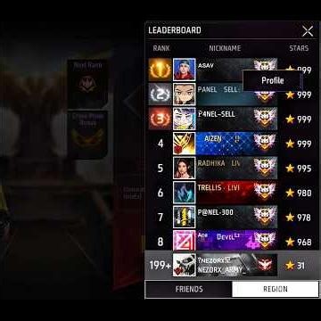 " Region List ' 💪😱
