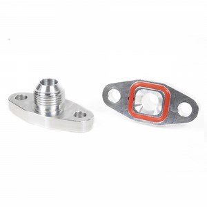 Motion Billet T4 T6 Turbo Drain Oil Flange 10AN