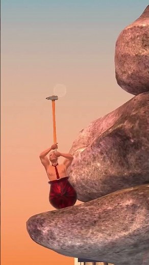 How To Beat Orange Hell (Getting Over It) #games #gaming #shorts #tutorial #shortvideo #clips #clip