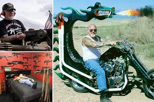 Meet the ‘Dragon Man’ who boasts he is the 'most armed man in America'