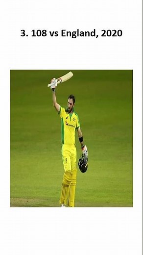 Best of Glenn Maxwell: Top 5 ODI Innings