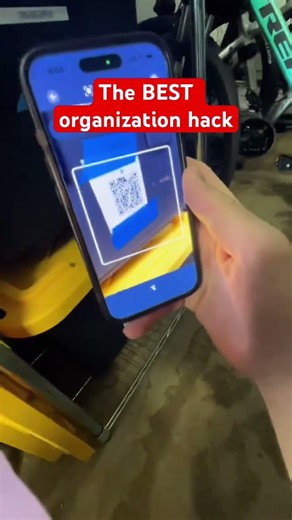 Easily create QR codes and sort any in with Shelver! #homeorganization #organizing