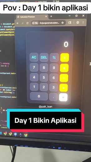 Scientific Calculator: Tutorial Cepat Bikin Aplikasi (Day 1)