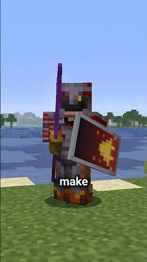 How to make FLAMEFRAG’S ARMOR SET in Minecraft #minecraft #shorts