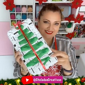 11K views · 518 reactions | Hoola! Mis chuladas! Hoy te quiero enseñar cómo envolver tus regalos  para Navidad de forma creativa y muy original. . Scotch #ChuladasCreativas #Manualidades #envolturaderegalos #regalos #regalosnavideños | Chuladas Creativas | Facebook
