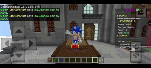 Version:1.21.51 IP:mc.mysticmc.site puerto: 25565 #minecraftbedrock #fyp #serverminecraft