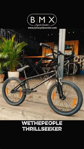 WETHEPEOPLE THRILLSEEKER BMX 🔥 Chasing that classic BMX feel with modern tech? — the Thrillseeker hits hard whether you’re flowing the park or locking tricks in the streets. 💪 This is a complete setup you can grow with. Lightweight, tough, and dialed right out of the box. 🎯 Key Features: ✅ 20.5" 1020 Hi-Ten frame – responsive OG geometry ✅ Salt AM fork w/ 4130 CrMo steerer – takes hits like a champ ✅ Salt Thrillseeker bars Salt Ex grips – comfort control combo ✅ Salt Rookie 3-pc cranks Mid BB
