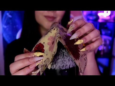 ASMR | One Hour of Bees Wax Paper 💤 Tapping & Scratching ~ No Talking