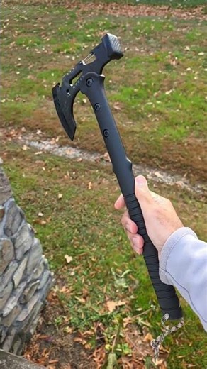 Multi-Function Tactical Hatchet with Hammer & Spike