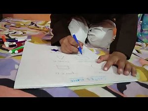"Chef Drawing & Coloring for kids|| Easy art for Children 🤣 LKG UKG class 👍❤️