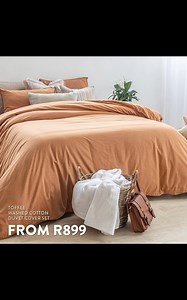 2.4K views · 568 reactions | Bedding so good, you'll never want to leave your bed! Washed Cotton has a soft linen-like feel & a gentle creased look that adds something special to your bed. Shop now & SAVE 20% on ALL our Washed Cotton Duvet Cover Sets. Available online & in-store. https://bit.ly/49fdRcX | Volpes, The Home Of Linen | Facebook