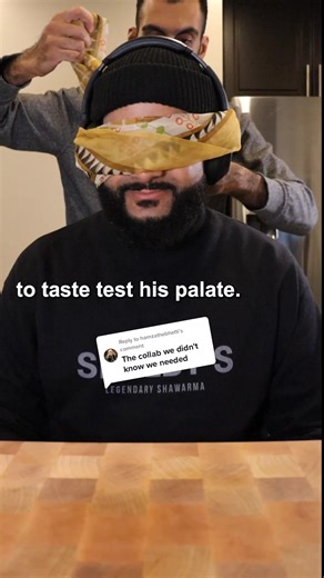 Blindfold Taste Test with the Shawarma Guy | Pomegranates, Marshmallow, Anchovies