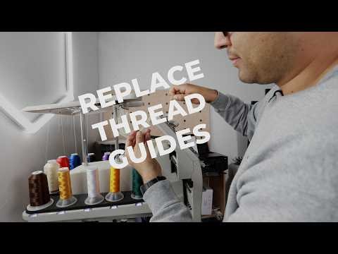 Replace Thread Guides on Smartstitch Embroidery Machine