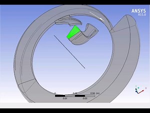 A CFD Radial Turbine Simulation Using Ansys CFX After Export Points Method And TurboGrid Mesh