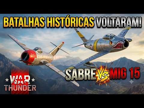 THEY BROUGHT THIS BACK?! 😱 Sabre vs. MiG-15 in Historical Battles! - War Thunder