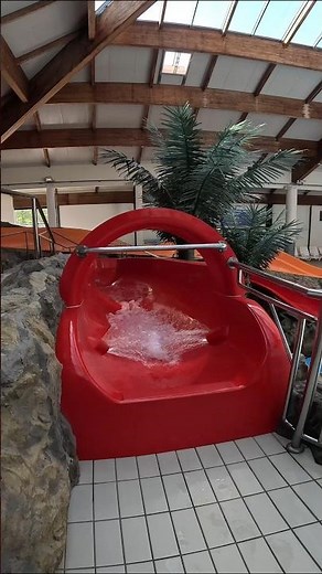 Red Slide Water Slide Aquapark FALA Poland #waterslide #watertube #tobogan