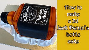 Jack Daniel's cake for Sunday! All edible and with hand painted label. Slow and full video - https://www.youtube.com/watch?v=O2wqd2gNNIc Make sure to subscribe for more :) https://www.youtube.com/channel/UCKE0d2rJY2YyivIyqG6Ctrw?sub_confirmation=1 | Just Cake It - Cake Decorating Videos