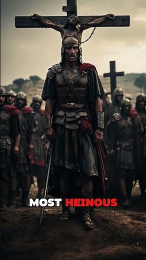 crucifixion the brutal torture in human history. #shorts