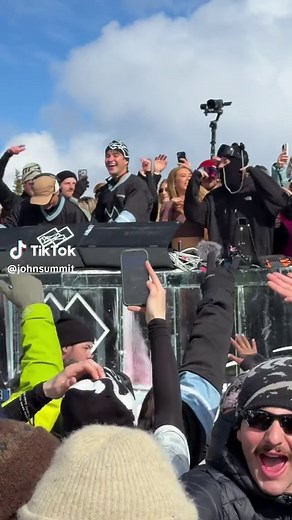 John Summit's Epic Mountain Pop Up Experience