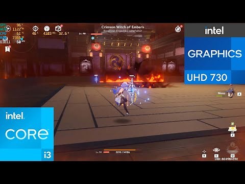 Intel UHD Graphics 730 gaming test