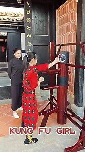 1.5M views · 71K reactions | Wing Chun Girl Shows Off Her Amazing Skills on Wooden Dummy | Wing Chun News | Facebook