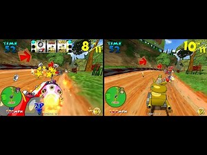 Wacky Races arcade 2 player 60fps
