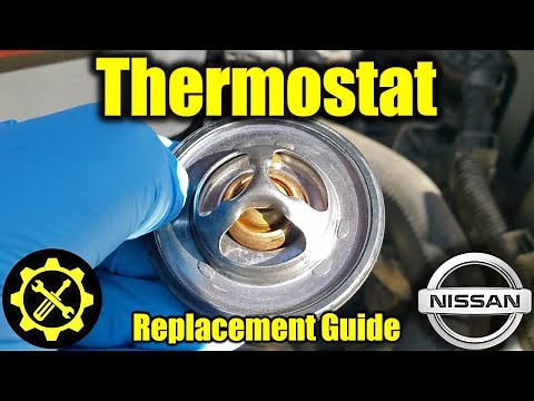 2002 - 2018 Nissan Altima 2.5 Liter (QR25DE) Thermostat Replacement - Full Walkthrough!