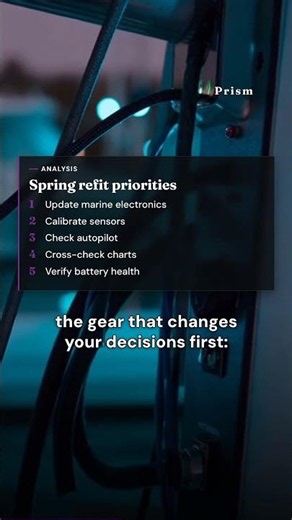 Marine Electronics Spring Refit: What to Calibrate First