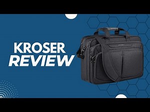 Review: KROSER Laptop Bag Expandable Lightweight Briefcase for 17.3" Laptop Premium Business Work