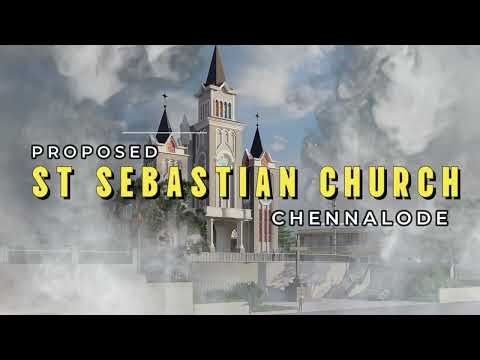 Proposed St. Sebastian Church |Chennalode, Wayanad | Church Design by Geometrics Architecture Studio