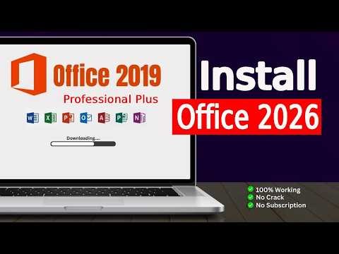Download & Install Microsoft Office LTSC 2019 Professional From Microsoft (Official Method)✅