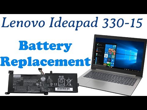 How to Replace Battery | Lenovo Ideapad 330 | Battery Replacement