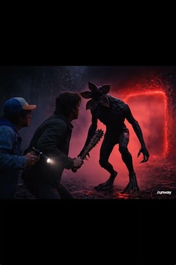 Demogorgon Comes to the Real World || #StrangerThings #Demogorgon #UpsideDown #HorrorShorts #Shorts