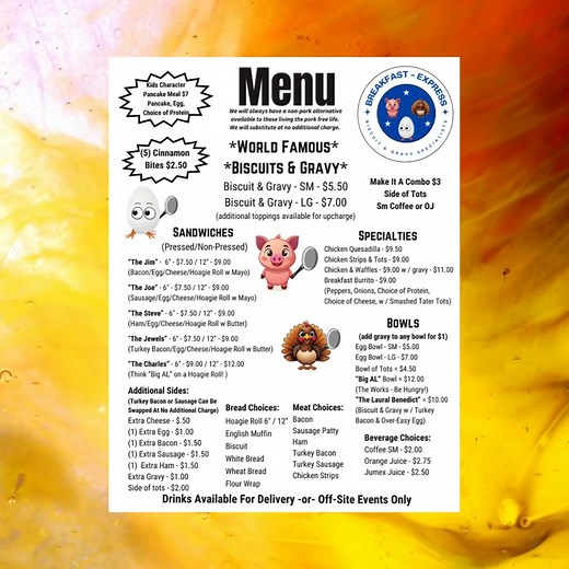 “Breakfast-Express: The Literary Classic” Move over, Shakespeare....