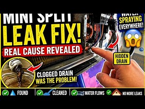 Clogged AC Drain: How to Fix Wall Air Conditioner AC Water Leak