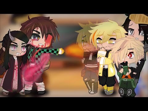 Mha react to Deku’s past as ??? (Mha/kny crossover)(ft.Nezuko)