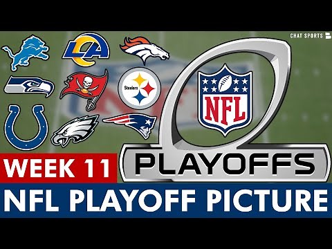 NFL Playoff Picture: NFC & AFC Standings, Wild Card Race & Matchups For Week 11 Of 2025 NFL Season