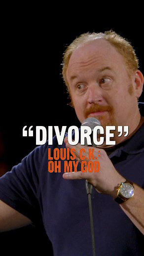 I love being divorced. Clip from my special, Oh My God, available on louisck.com. #comedy #louisck #divorce #marriage #fyp