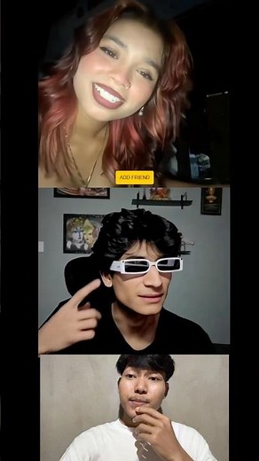 flirting girl on Omegle 🤣 #omegle #funny #shorts @PankiStreams07