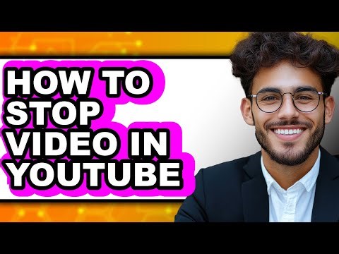 How to Stop Video in Youtube (only Way)